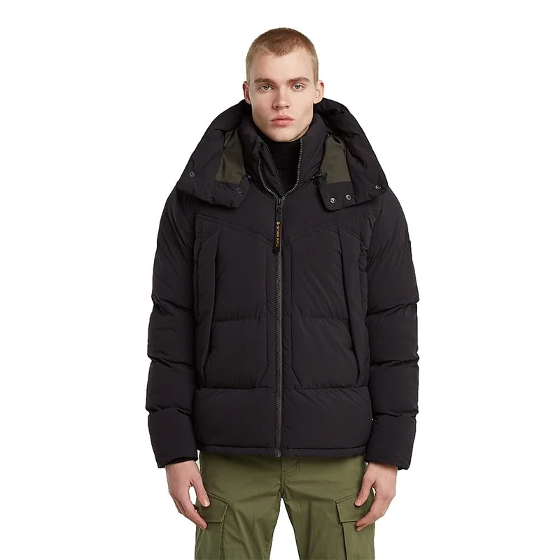 G-STAR Men's Clean Vodan Pdd HDD Parka Jacket, Black (dk Black D27786-D908-6484), XS