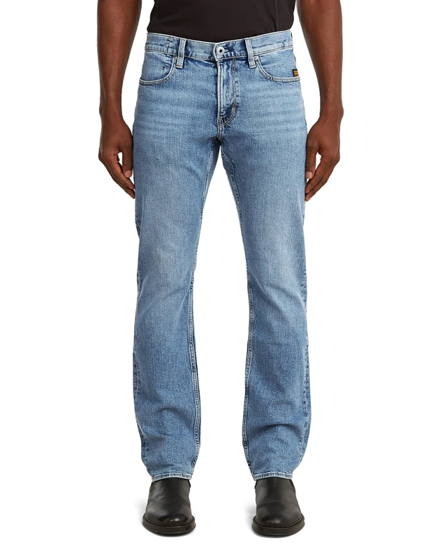 G-STAR Men's Mosa Straight Jeans, Blue (faded sea point blue D23692-D930-H078), 27W / 30L