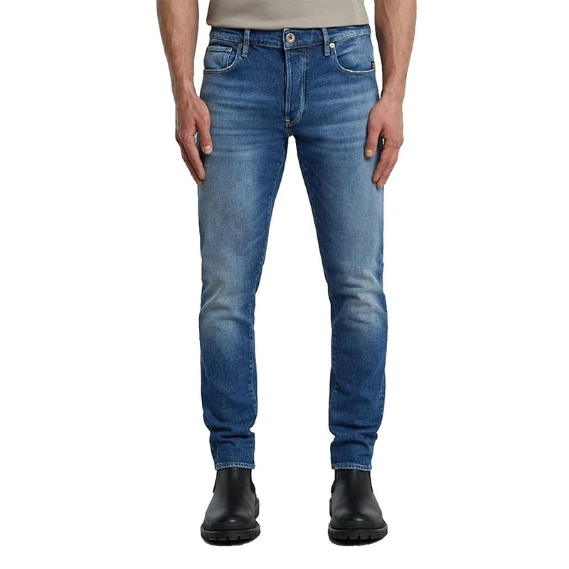 G-STAR 8719965012981 3301 Slim Jeans, Blue (Vintage Sakarya 51001-e106-h703), 35 W/34 L