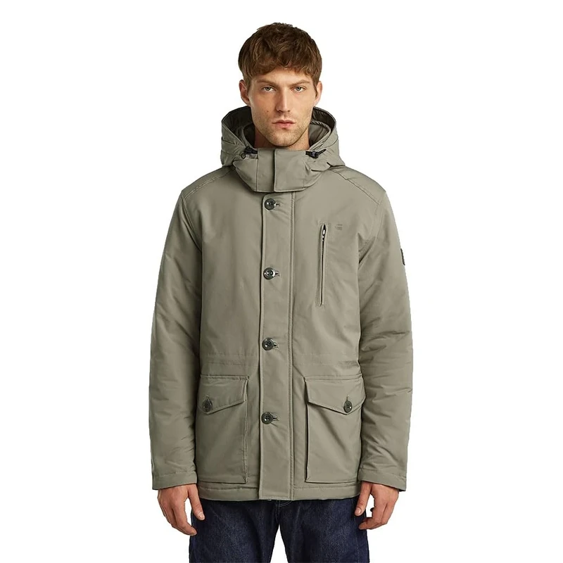 G-STAR Men's Vodan Padded Hooded Jacket