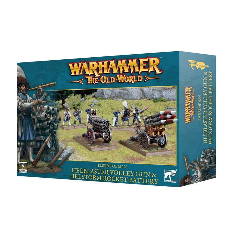 Games Workshop - Warhammer - Old World - Empire of Man: Helblaster Volleygun/Helstorm Battery