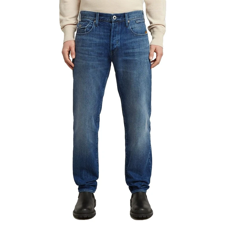 G-STAR Men's Morry FWD 3D Regular Tapered Jeans, Blue (Worn in Blue Creek D26141-d788-g112), 35W x 30L