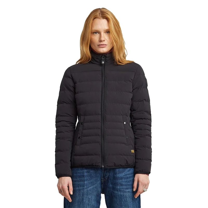 G-STAR 8721136008785 Foundation pdd short jkt wmn, Black (dk black D26954-D518-6484), XL