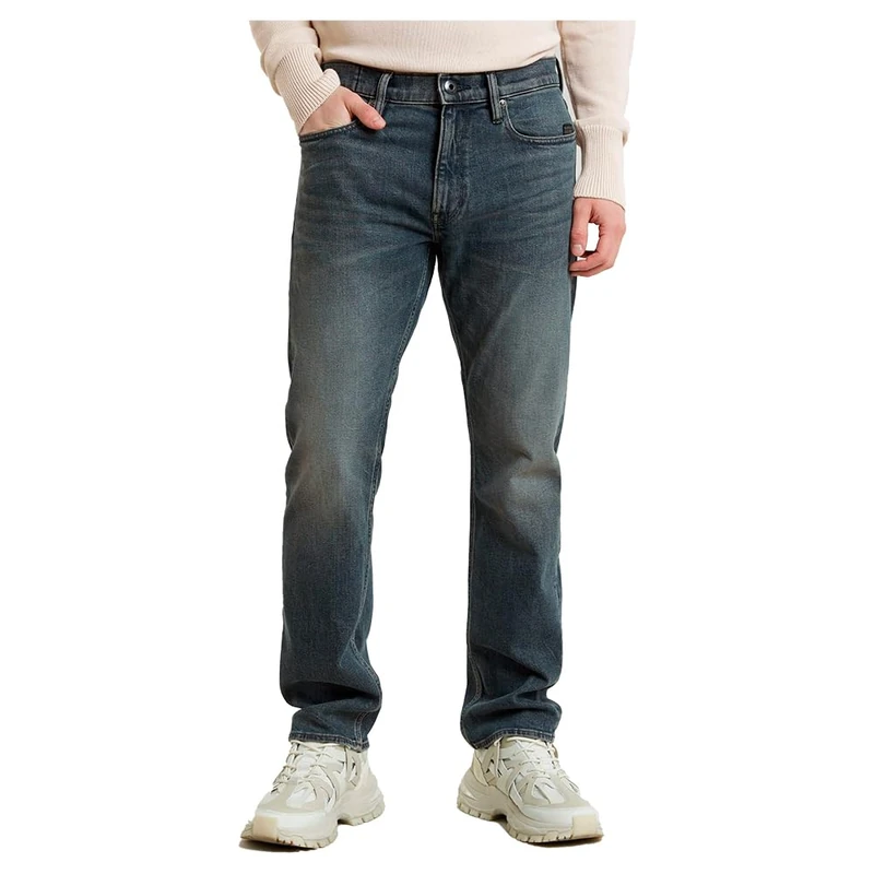 G-STAR Men's Mosa Straight Jeans, Blue (antic sand blast D23692-D775-G803), 28W / 34L