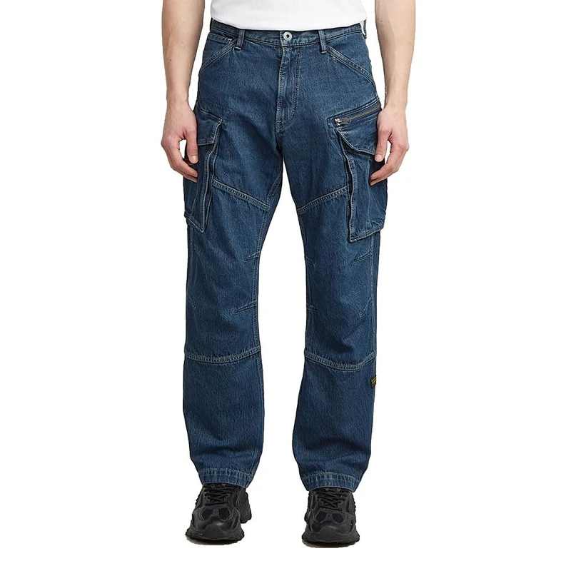 G-STAR Rovic 3D Loose Denim, Blue (Worn in Watercourse D26149-d317-h146), 33 W/30 L