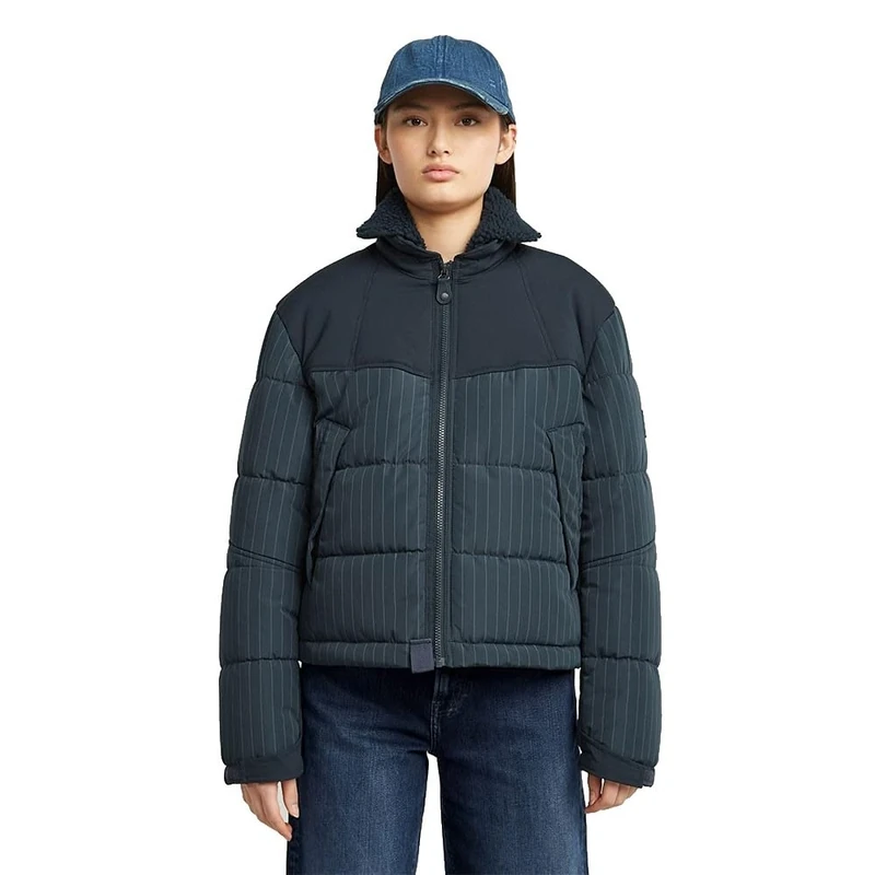 G-STAR 8721136008785 Expedition jkt wmn, Multicoloured (India Ink Pinstripe D26958-E084-H579), XL