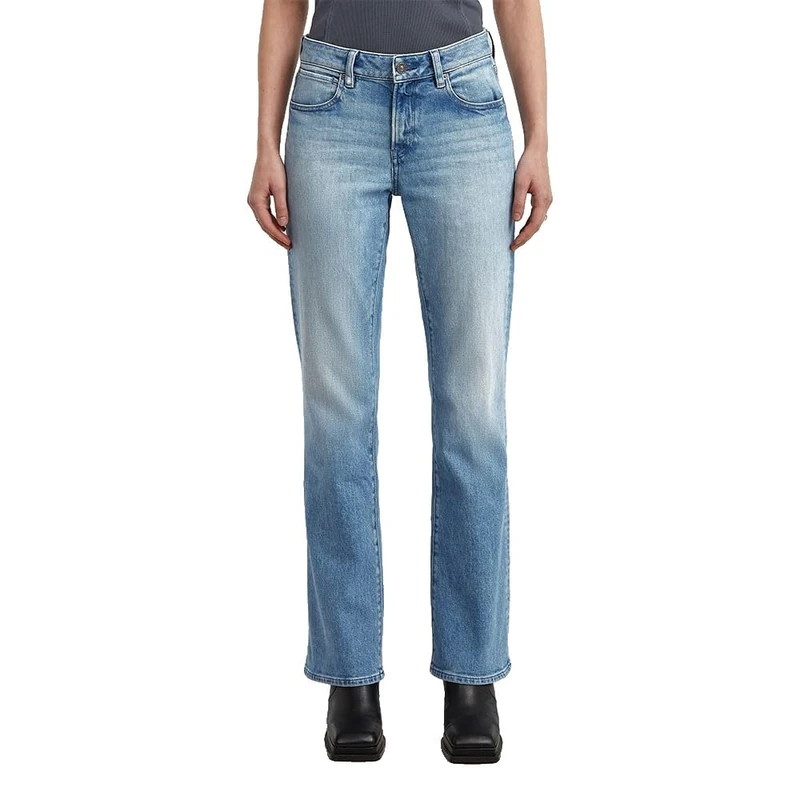 G-STAR Women's G-Low Bootcut Wmn Jeans, Sun Faded Air Force Blue D26150-d503-c947, 25W x 30L - Image 1