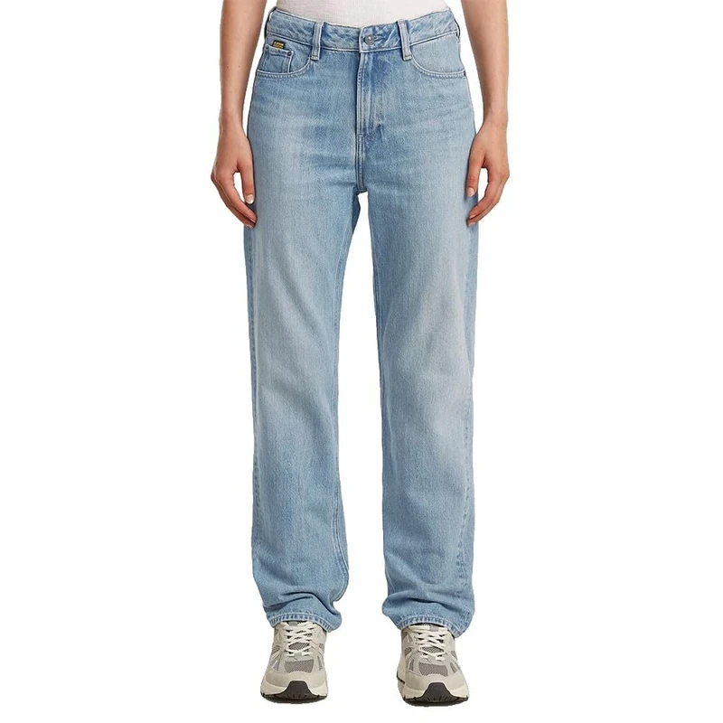 G-STAR Women's Iggie Straight Wmn Jeans, Multicoloured (Vintage Stratus Blue D27704-d499-h563), 33W x 32L