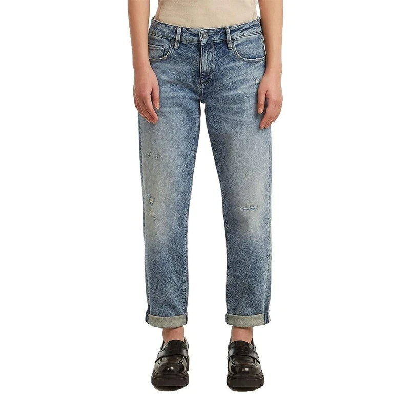 G-STAR Women's Kate Boyfriend Cinch Wmn Jeans, Multicoloured (Vintage Aegean Sea Restored D26881-e106-h536), 26W x 30L