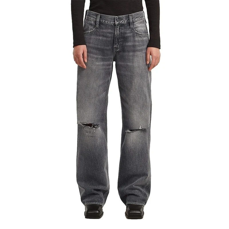 G-STAR Judee Low Waist Loose Jeans, Faded Scoria Grey Destroyed D22889-d537-h700, 26W x 30L