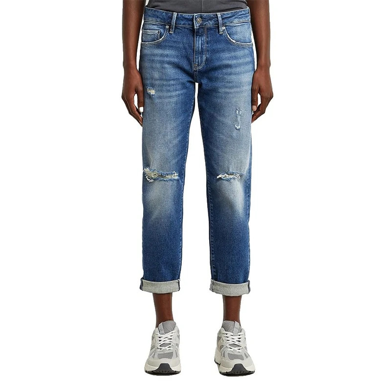 G-STAR Women's Kate Boyfriend Cinch Wmn Jeans, Multicoloured (Vintage Sakarya Destroyed D26881-e106-h538), 28W x 32L