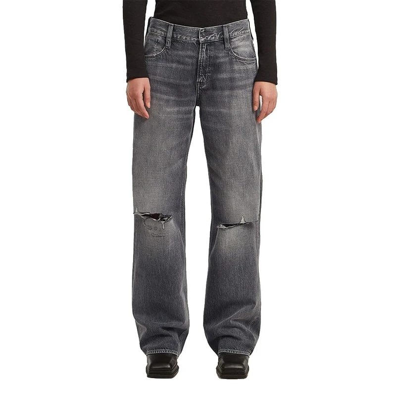 G-STAR Judee Low Waist Loose Jeans - Scoria Grey 26W x 32L
