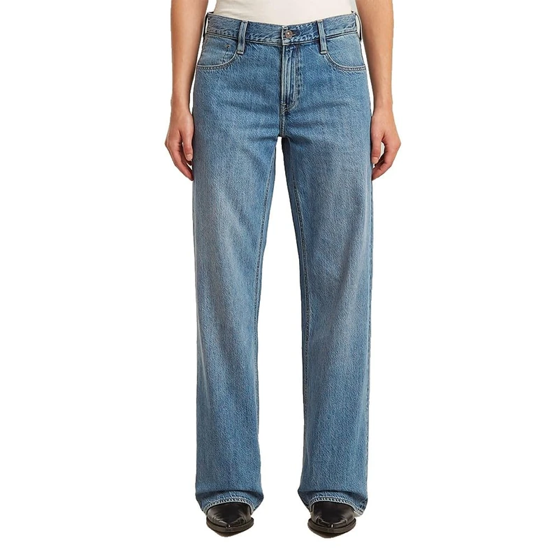 G-STAR Women's Judee Loose Jeans, Blue (faded blue glacier D22889-D536-G841), 33W / 32L