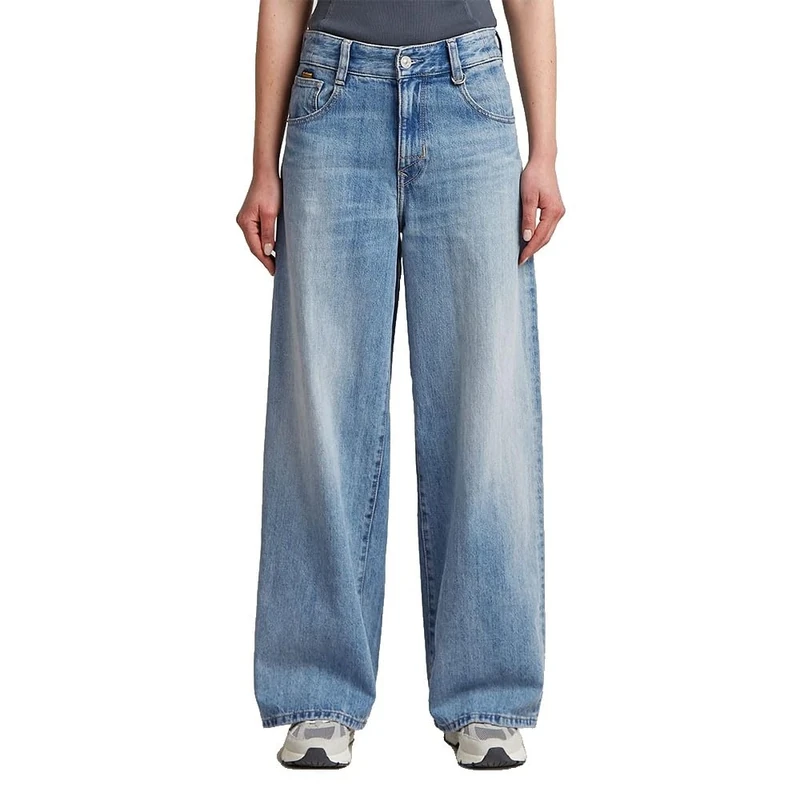 G-STAR Women's Skater High Loose Jeans, Multicoloured (Vintage Stratus Blue D25286-d499-h563), 30W x 32L