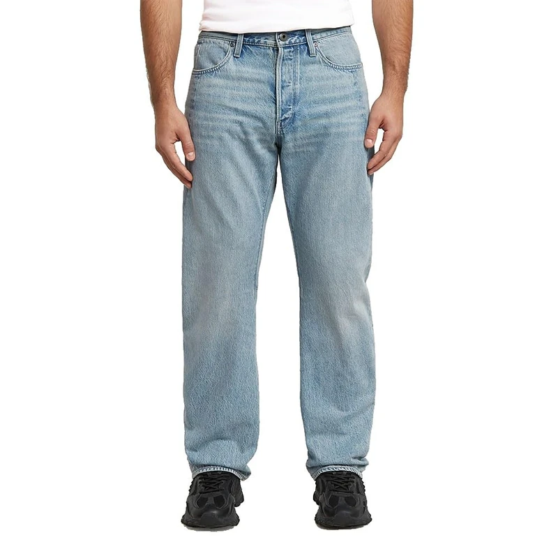 G-STAR Men's Contor 3D Regular Jeans, Sun Faded Pacific Blue D26999-d788-h466, 30 W/32 L
