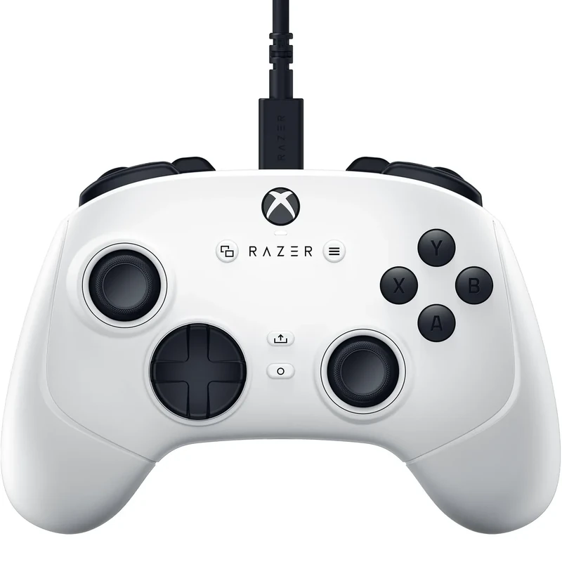 Razer Wolverine V3 Tournament Edition - Wired Esports Controller for Xbox X|S & PC (Mecha Tactile Action Buttons, Pro HyperTriggers, 8-Way D-Pad, 3m USB-C Cable) White