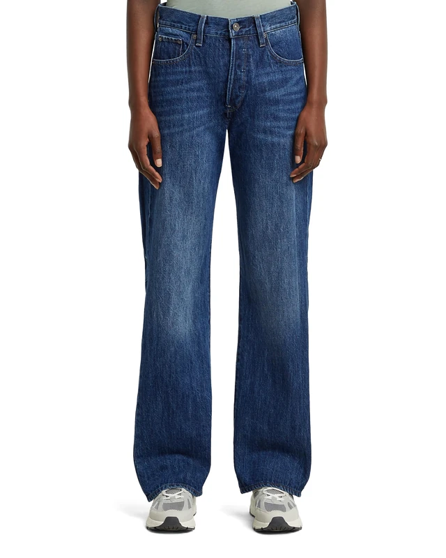 G-STAR Women's Bowey 3D Boyfriend Jeans, Multicoloured (Worn in Blue Veil D25372-d788-h460), 28W x 30L