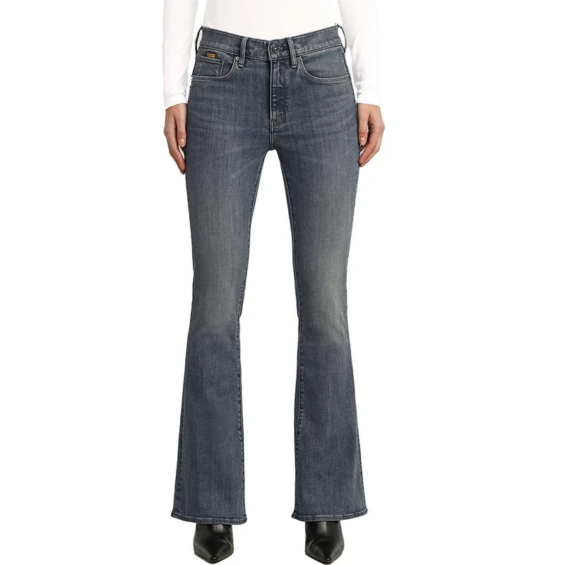 G-STAR 3301 Flare Jeans Skinny Flare Women's , Blue (Antic Sand Blast D21290-d842-g803) , 34W / 32L