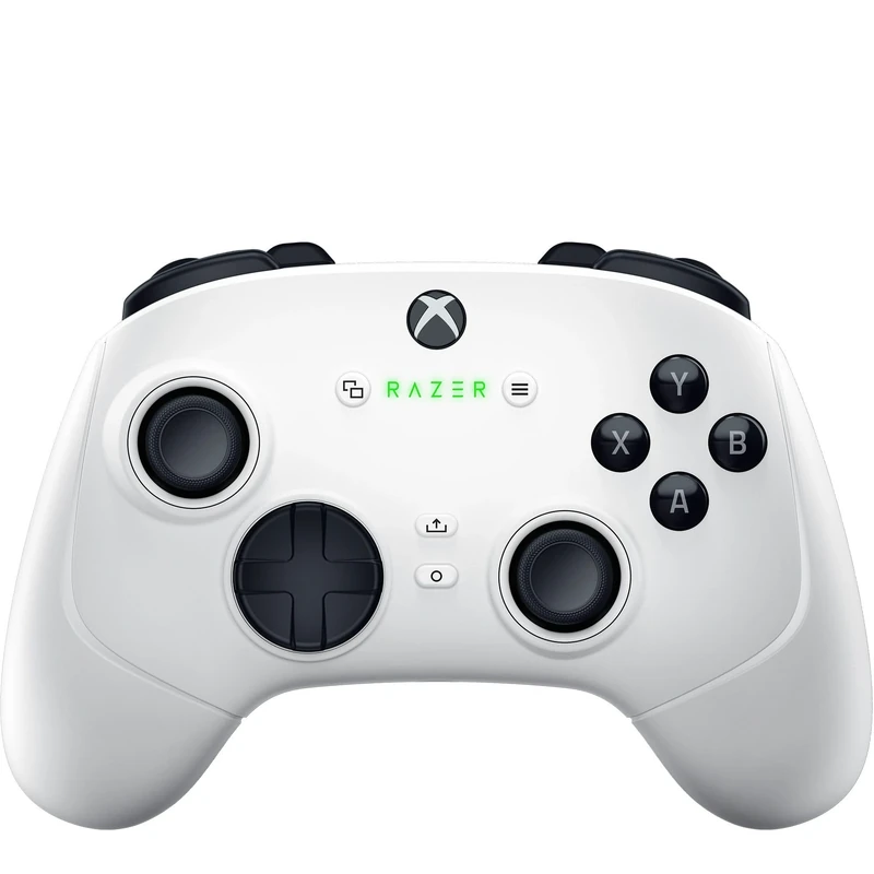 Razer Wolverine V3 Pro - Wireless Esports Controller for Xbox & PC (HyperSpeed Wireless, Mecha Tactile Action Buttons, Anti-drift Hall Effect analog thumbsticks, haptic vibrations) White