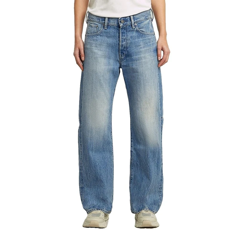 G-STAR Women's Bowey 3D Boyfriend Jeans, Multicoloured (Vintage Cirrus Blue D25372-e019-h481), 27W x 32L