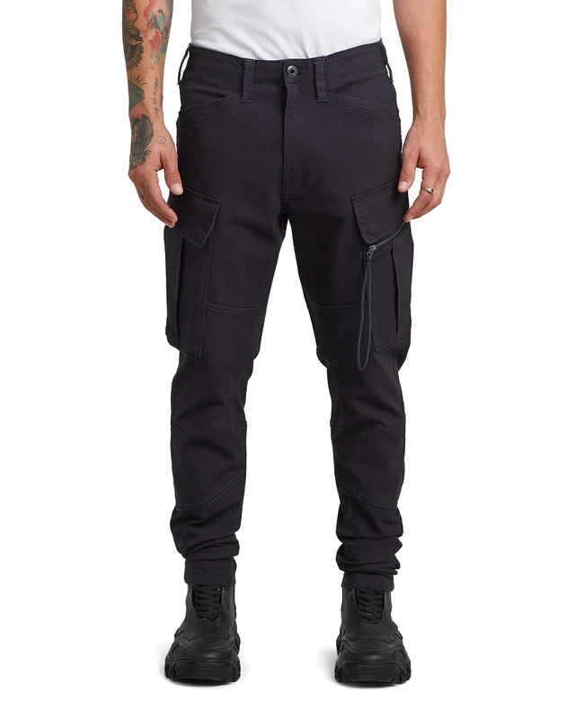 G-STAR Men's Zip Pocket 3D Skinny Cargo Pants 2.0, Blue (Salute D24307-e172-c742), 38 W/34 L