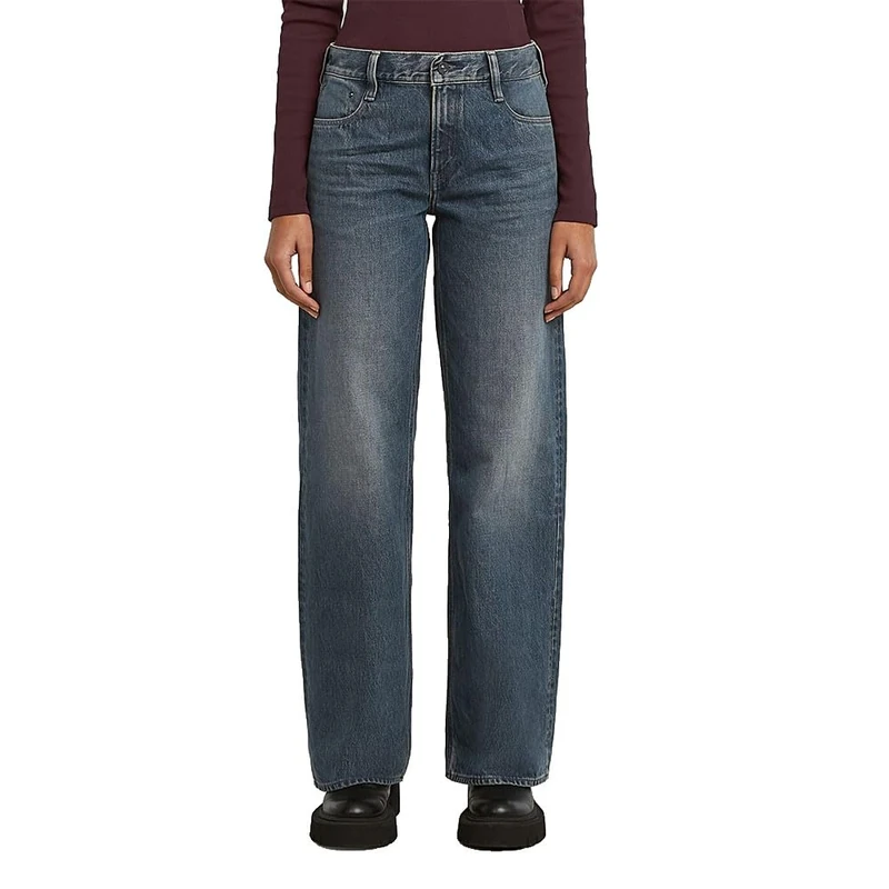 G-STAR Judee Low Waist Loose Jeans - Blue Antic Sand Blast