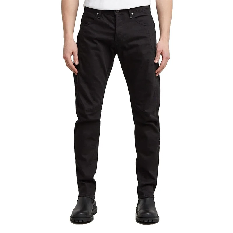 G-STAR Men's Contor 3D Slim Jeans, Black (pitch black D27222-B479-A810), 38W / 36L