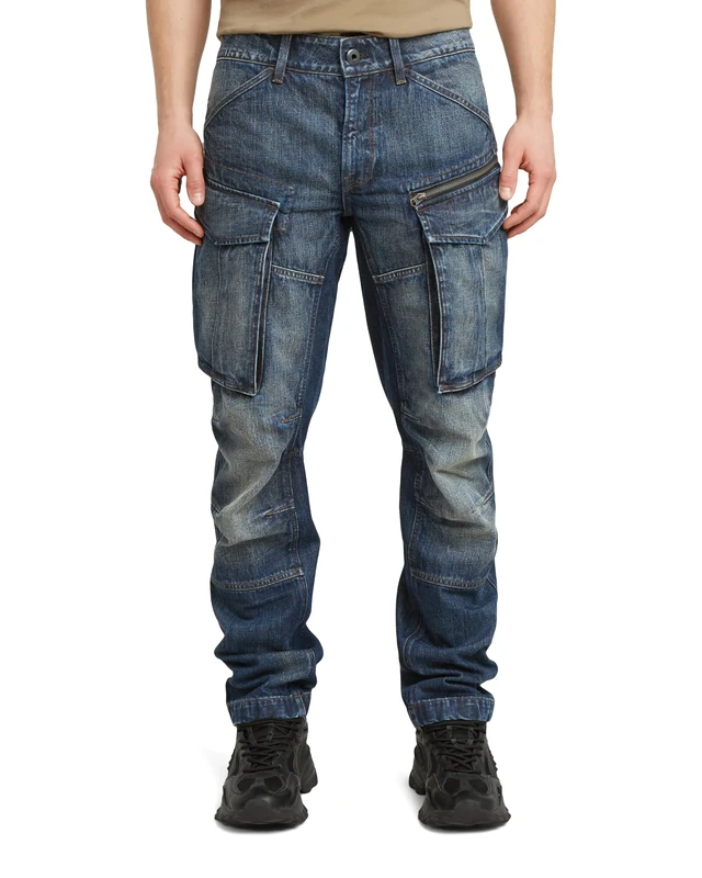 G-STAR 8719965012981 Rovic Zip 3D Regular Tapered Denim, Antique Blue Creek D23077-d315-h553, 36 W/34 L