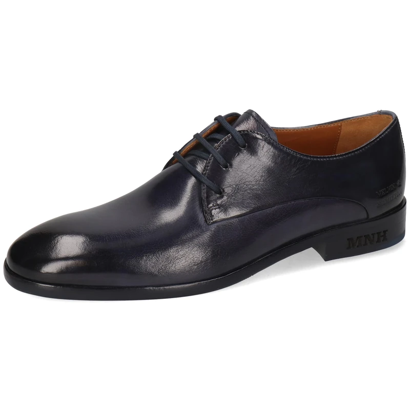 Melvin & Hamilton Men Primo 1 Oxford Flat, Blue, 9.5 UK