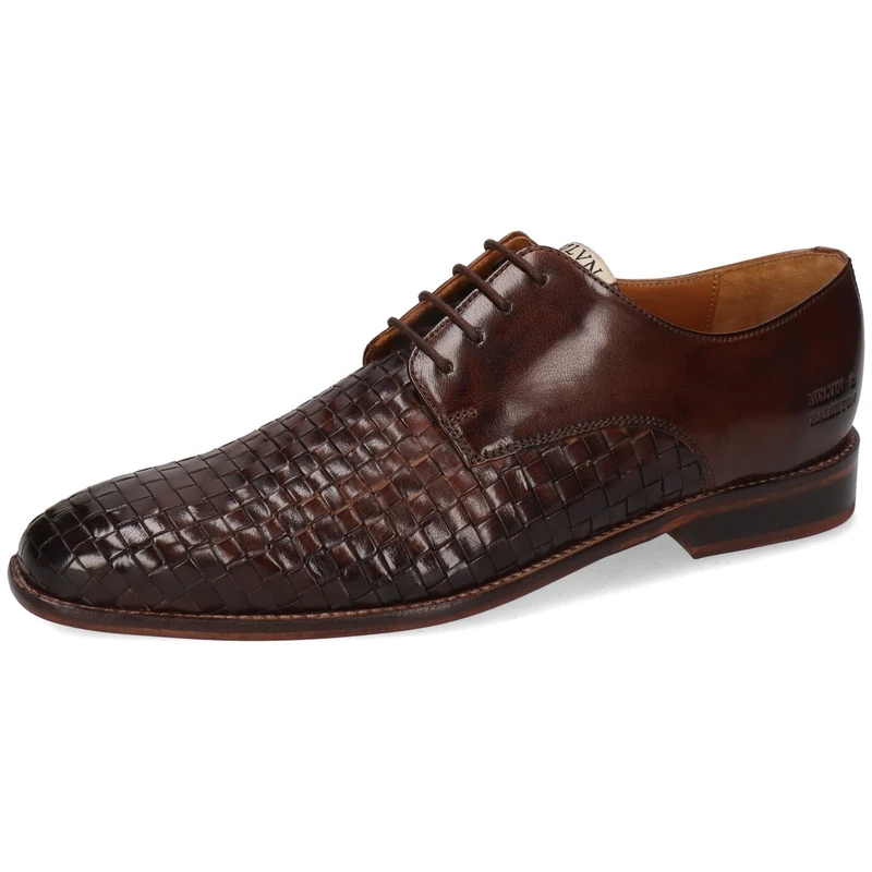 Melvin & Hamilton Men Dylan 5 Oxford Flat, Brown, 10 UK