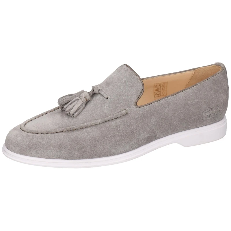 Melvin & Hamilton Men Earl 29 Boat Shoe, Gray, 9 UK