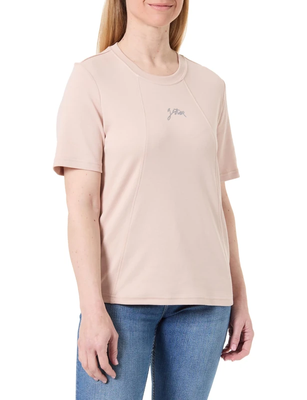 G-STAR Women's Script R T Wmn T-Shirt, Liquid Pink D26907-d976-1628, XL