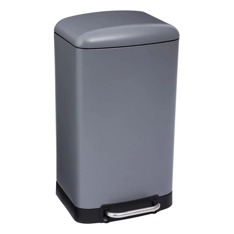 WELL HOME 30 Litre Pedal Bin - Charcoal Grey