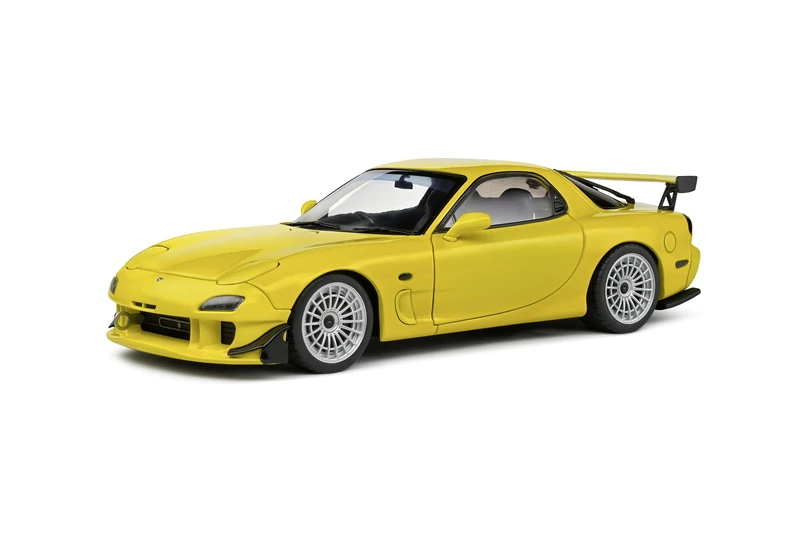 Solido 1:18 Mazda RX7 FD3RS Streetfighters Yellow 1999 Diecast