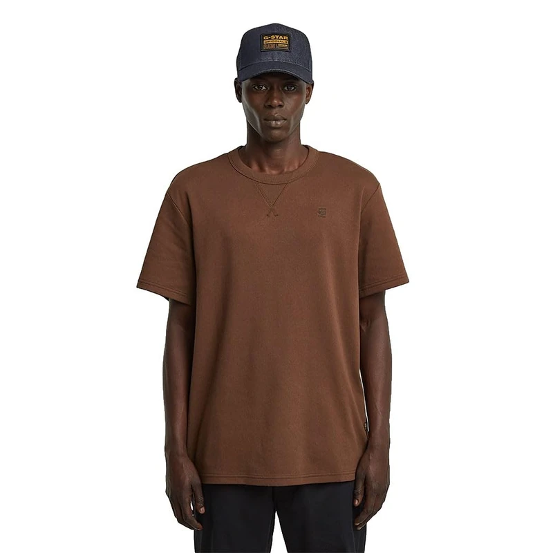 G-STAR Nifous T-Shirt, Brown (Potting Soil D24449-d976-h386), M