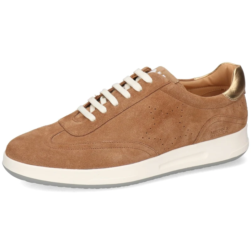 Melvin & Hamilton Men Luca 1 Sneaker, Brown, 9 UK