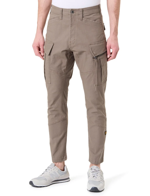 G-STAR Men's Zip Pocket 3D Skinny Cargo Pants 2.0, Brown (Turf D24307-e172-273), 32 W/36 L