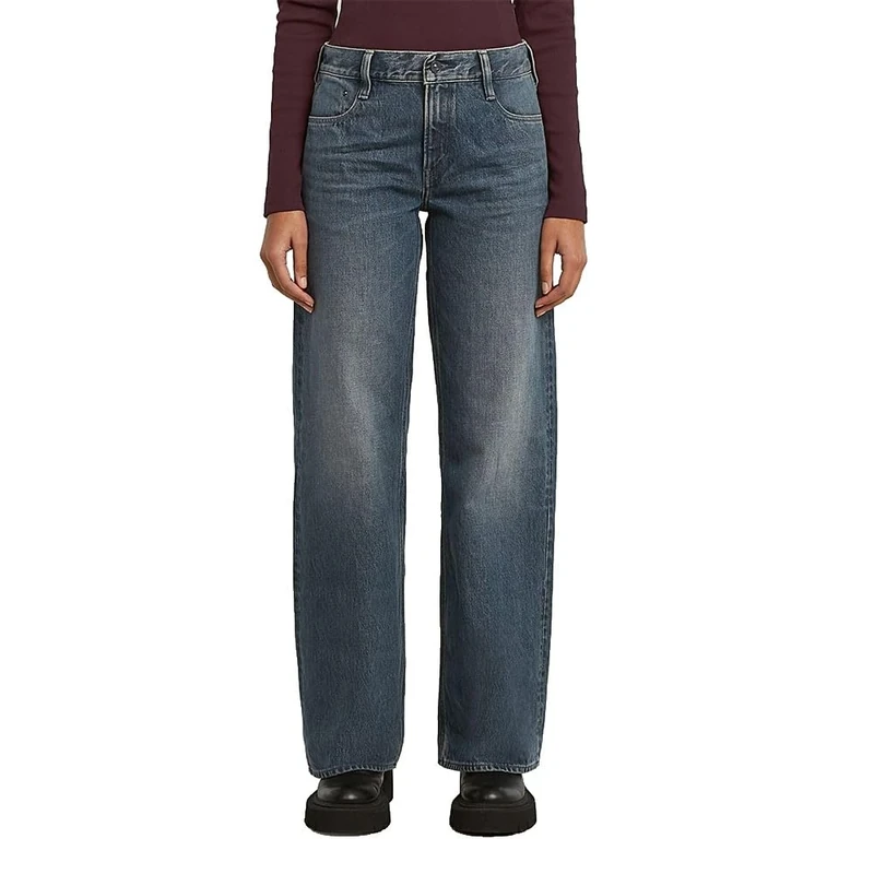 G-Star Women's Judee Loose Low Waist Jeans, Blue (Antic Sand Blast D22889-d860-g803), 27W x 30L