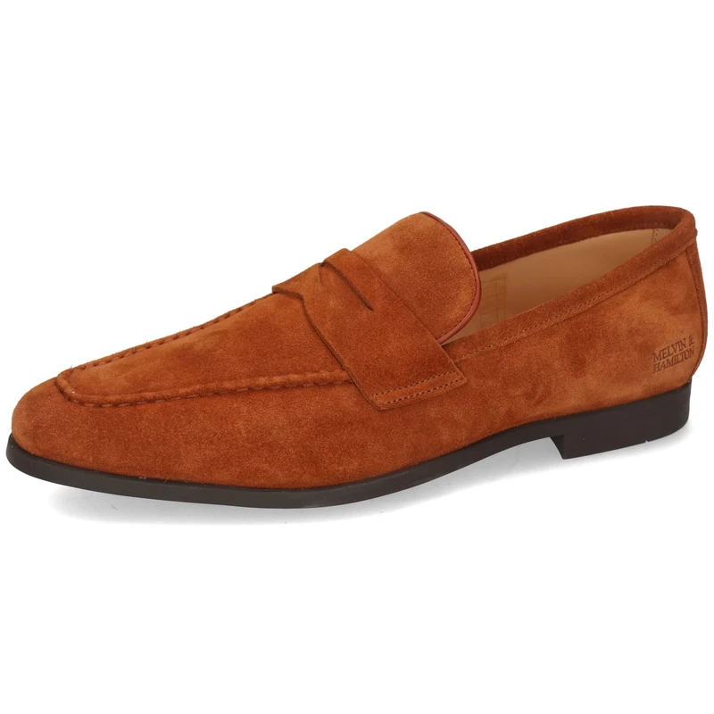Melvin & Hamilton Men Corentin 3 Loafer, Brown, 8 UK