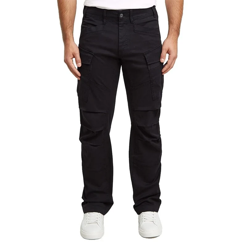 G-STAR Men's 3D Regular Straight Cargo Pants, Black (Dk Black Gd D26950-c106-b564), 38 W/32 L