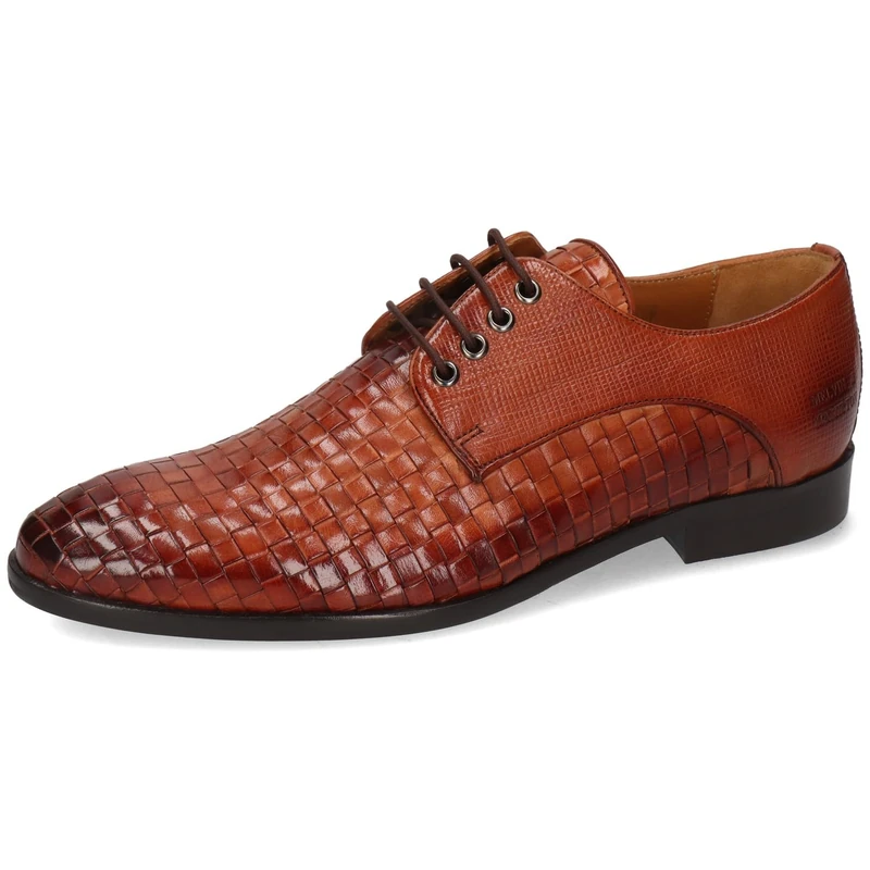 Melvin & Hamilton Men Brad 7 Oxford Flat, Brown, 11 UK