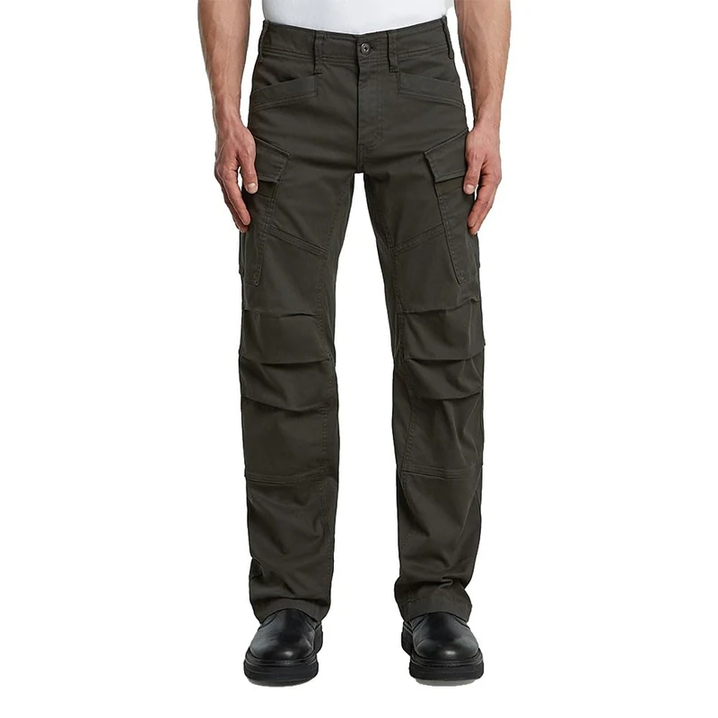 G-STAR Men's 3D Regular Straight Cargo Pants, Grey (Asfalt Gd D26950-c106-b575), 33 W/34 L