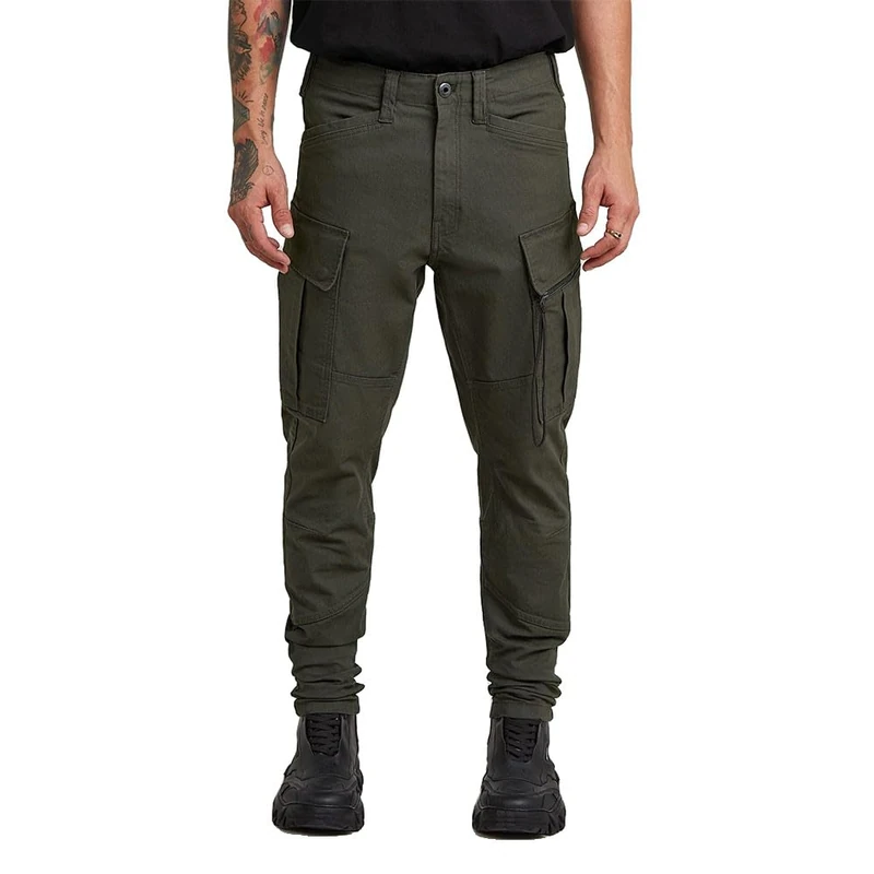 G-STAR Men's Zip Pocket 3D Skinny Cargo Pants 2.0, Grey (Asfalt D24307-e172-995), 36 W/30 L