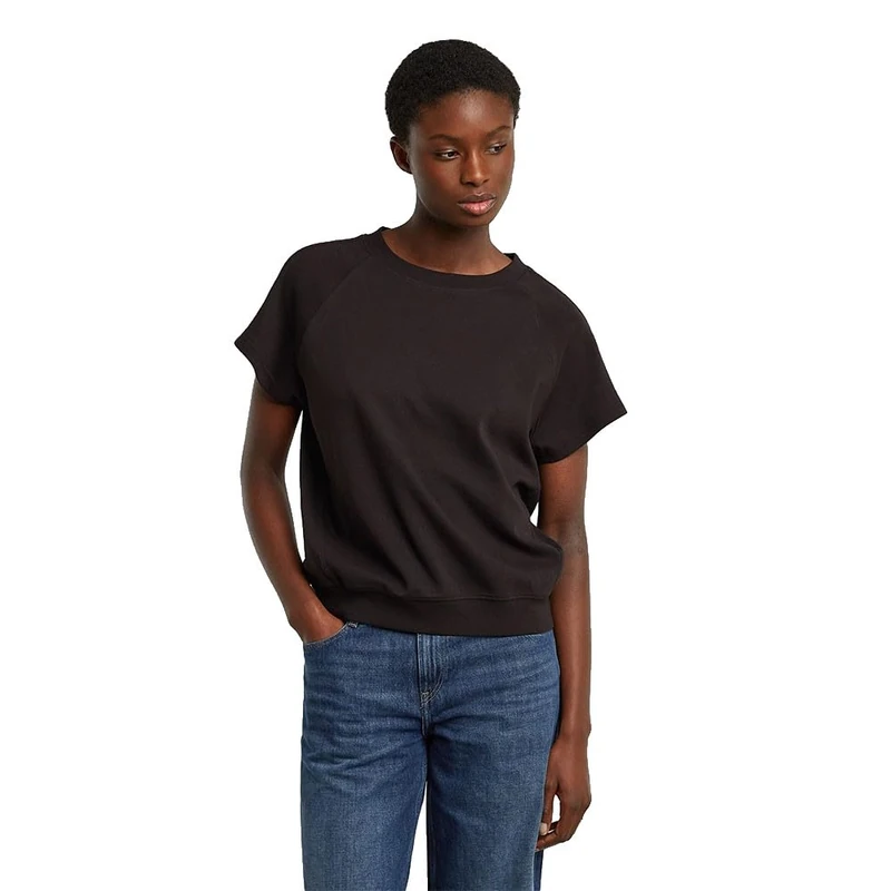 G-STAR 8719965012981 Raglan Top, Black (Dk Black D24512-d976-6484), M