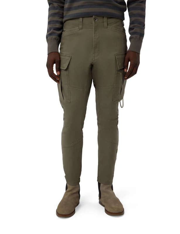8719965012981 Zip Pocket 3D Skinny Cargo Pants 2.0, Brown (Turf D24307-e172-273), 29 W/30 L