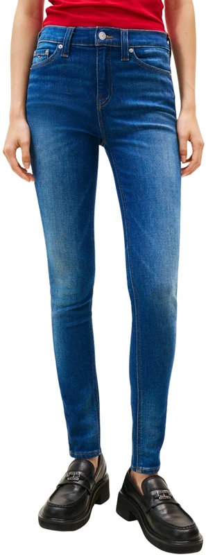Tommy Jeans Women's Nora Md Skn Di1237 Dw0Dw21819 Skinny, Denim (Denim Medium), 24W x 30L