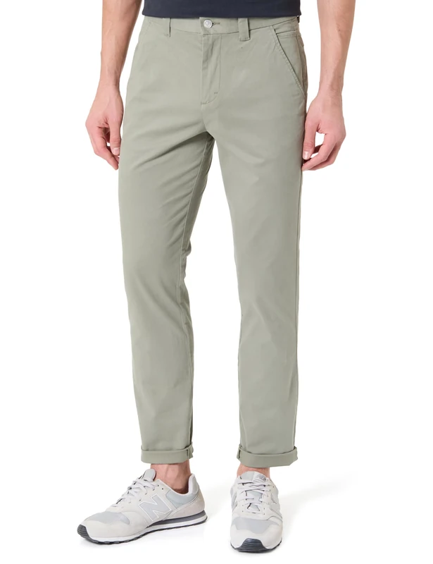 Tommy Jeans Men's TJM Austin Chino DM0DM20282, Green, 33W / 36L