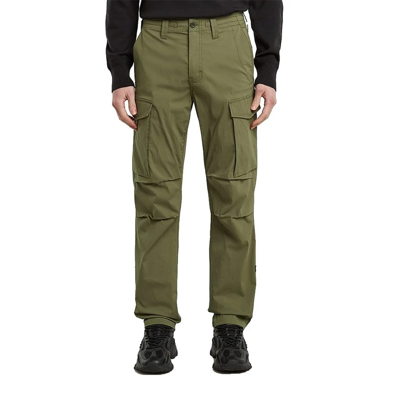G-Star Men's Core Regular Cargo Pants, Green (Shadow Olive D24309-e070-b230), 33 W/34 L