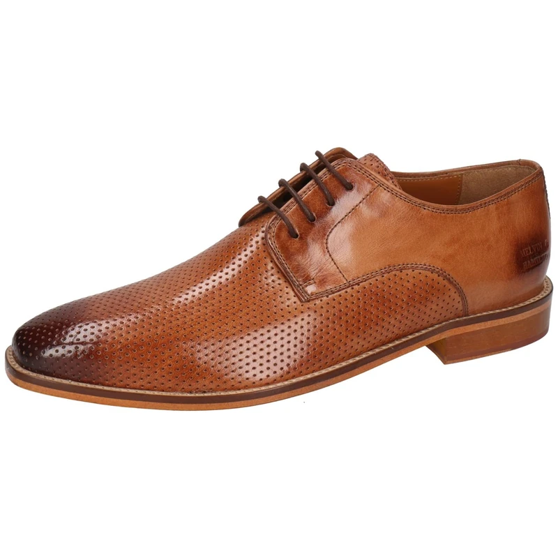 Melvin & Hamilton Men Alex 1 Oxford Flat, Brown, 7 UK