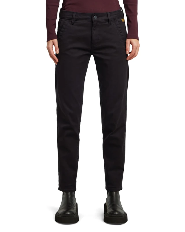 G-STAR Women's Kate Boyfriend Chino Pants - Black 29W x 32L